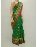 SAREE-BIGIL-SILKCOTTON-GREEN-S0114-RS1150