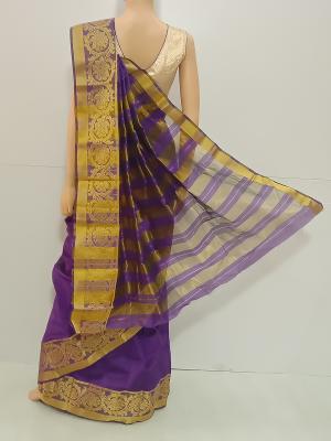 SAREE TREND SILKCOTTON DARKVOILET 0096 RS695 SAREE TREND SILKCOTTON DARKVOILET 0096 RS695