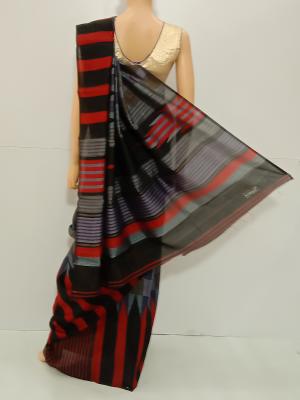 SAREE VARALAKSHMI SYNTHETICCOTTON GREYRED S0053 RS975