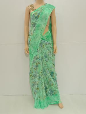 SAREE-NAINITHA-LAZERCHIFFION-DISTEMBERGREEN-S0447-RS675.