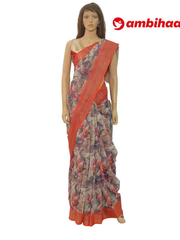 SAREE-PEACOCKSILK-LINEON-MULTICOLOUR-S0646-RS1145