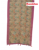SAREE-PEACOCKSILK-LINEON-LITEBROWN-S0648-RS1145