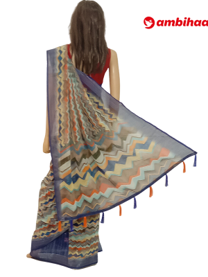 SAREE-PEACOCKSILK-LINEON-YELLOWPINK-S0649-RS1145