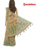 SAREE-PEACOCKSILK-LINEON-LITEYELLOW-S0655-RS1145