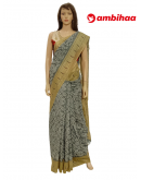 SAREE-CRAFTYSILK-JUTECOTTON-GREY-S0663-RS950