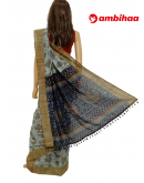 SAREE-CRAFTSILK-JUTECOTTON-AASHBLUE-S0662-RS950