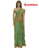 SAREE-CRAFTSILK-JUTECOTTON-GREEN-S0669-RS950