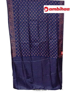 SAREE-REXONA-FANCYCOTTON-NAVYBLUE-S0674-RS750