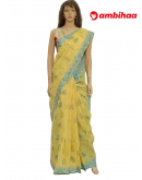 SAREE-APPLESILK-LINEON-LEMONYELLOW-S0657-RS1099