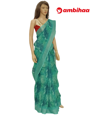 SAREE-PEACOCKSILK-LINEON-PEACOCKGREENBLUE-S0653-RS1145
